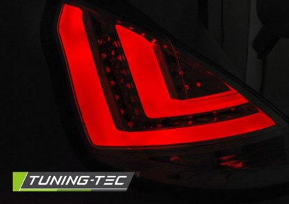 Zadní světla LED BAR Ford Fiesta MK7 12-15 červená