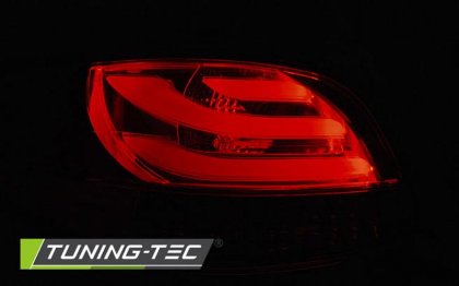 Zadní světla LED BAR Peugeot 206 98- červená/kouřová