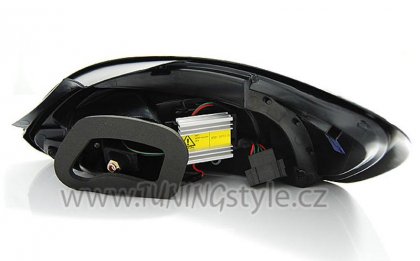 Zadní světla LED Bar VW Scirocco III 08- červená/kouřová