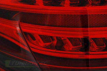 Zadní světla LED Bar, LED blinkr Mercedes-Benz E W212 sedan 09-13 červená