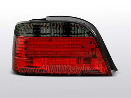 Zadní světla LED BMW E38 červená/kouřová