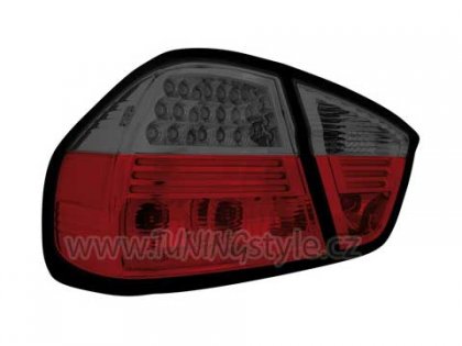 Zadní světla LED BMW E90 Limo 05-08 červená/kouřová