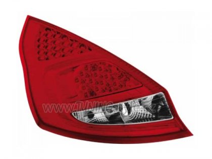 Zadní světla LED Ford Fiesta MK 7 08- 5dv červená