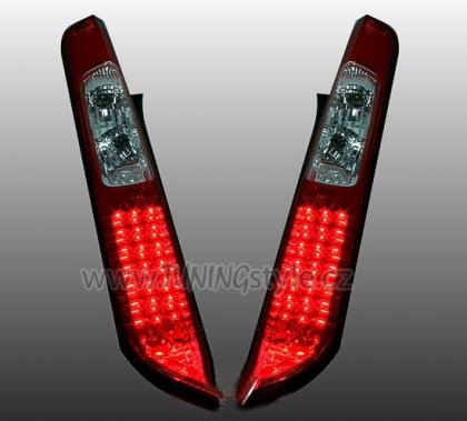 Zadní světla LED Ford Focus 2 04-08 červená