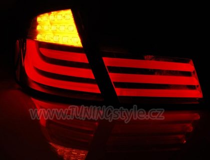Zadní světla LED LightBar BMW 5 F10 sedan 10-13 kouřová