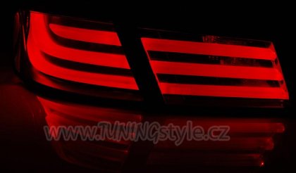 Zadní světla LED LightBar BMW 5 F10 sedan 10-13 kouřová