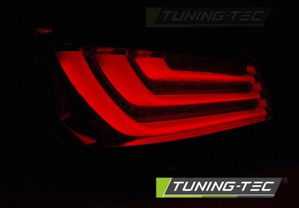 Zadní světla LED LightBar BMW E60 sedan 03-07 červená