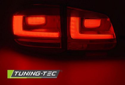 Zadní světla LED LIGHTBAR Ford Focus 3 11-14 červená