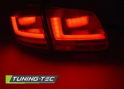 Zadní světla LED LIGHTBAR Ford Focus 3 11-14 červená