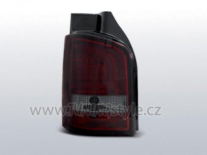 Zadní světla LED LIGHTBAR VW T5 03-09 červená/kouřová