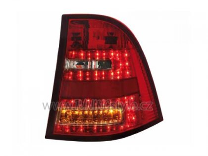 Zadní světla LED Mercedes Benz - W163 červená/chrom