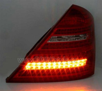 Zadní světla LED Mercedes Benz S W221 05-09 červená