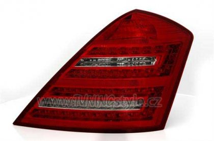 Zadní světla LED Mercedes Benz S W221 05-09 červená