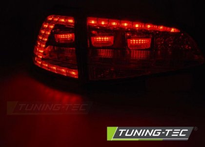 Zadní světla LED VW Golf 7 GTI style červená