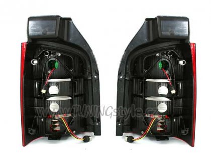 Zadní světla LED VW T5 červená/kouřová