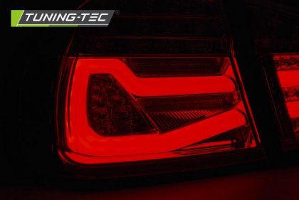 Zadní světla LED-BAR BMW E90 05-08 červená/bílá