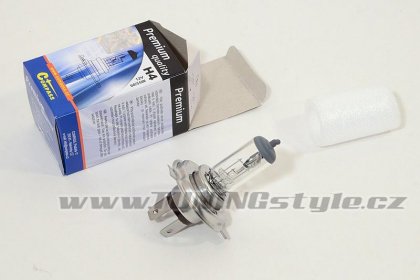 Žárovka 12V  H4  PREMIUM  60/55W P43t box