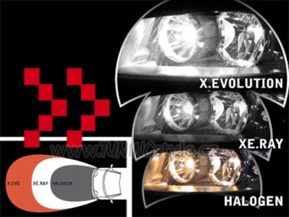 Žárovka xenon look X Evolution H1 12Volt / 100Watt
