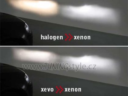 Žárovka xenon look X Evolution H4 12 Volt / 100 Watt