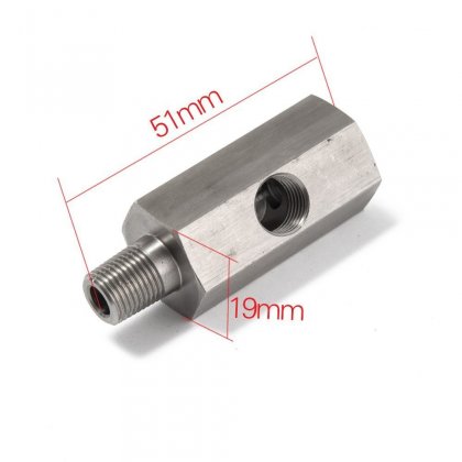 Adapter czujnika ciśnienia oleju M10x1 na 1/8" NPT