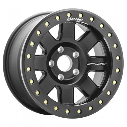 Alloy wheel 75 Series Trilogy Beadlock Satin Black Pro Comp