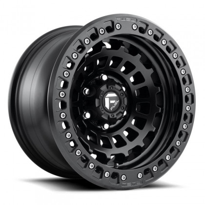 Alloy wheel D101 Zephyr Beadlock Matte Black Fuel