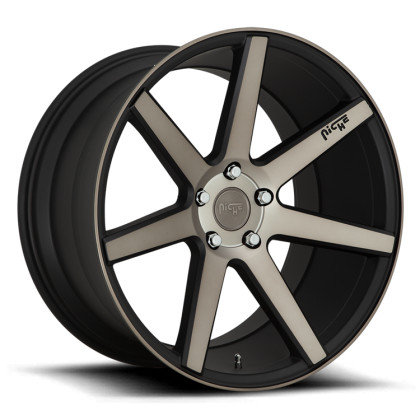 Alloy wheel M150 Verona Matte Black Machined Niche Road Wheels