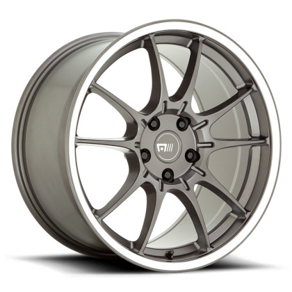 Alloy wheel MR152 SS5 Gunmetal W/ Machined LIP Motegi Racing