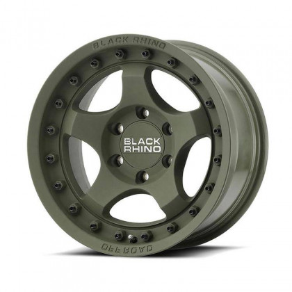 Alloy wheel Olive Drab Green Bantam Black Rhino