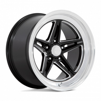 Alloy wheel VN514 Groove Gloss Black W/ Diamond CUT LIP American Racing