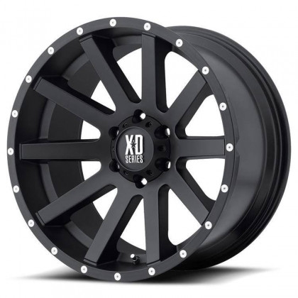 Alloy wheel XD818 Heist Satin Black XD Series