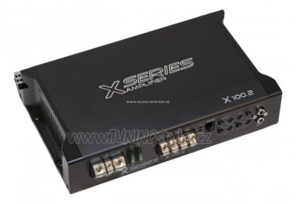AUDIO SYSTEM 2-kanálový zesilovač X 100.2