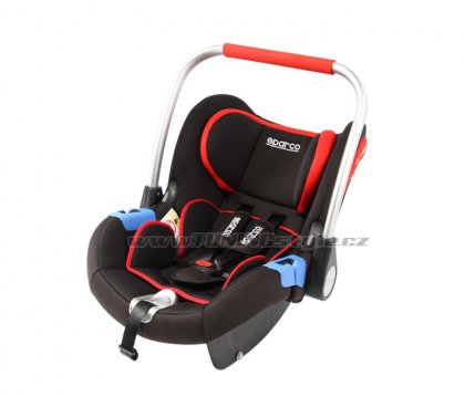 Autosedačka dětská SPARCO F300i ISOFIX GRUPA 0 ( 0-13kg ) červená