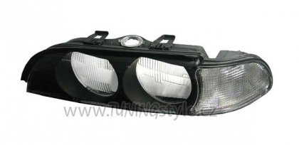 Blinkr přední BMW E39 bílý / kryty světel