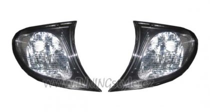 Blinkr přední BMW E46 01-03 Limo + Touring černý
