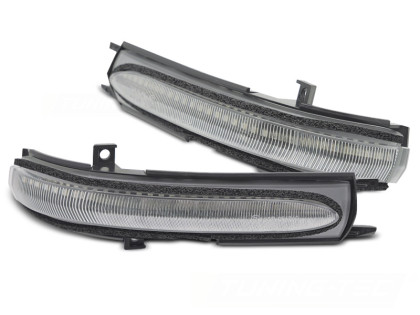 Blinkry boční LED do zrcátek, dynamické Honda Civic 04-06 / Accord 02-08 bílé