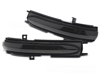 Blinkry boční LED do zrcátek, dynamické Honda Civic 04-06 / Accord 02-08 kouřové
