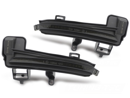 Blinkry boční LED do zrcátek, dynamické Škoda Superb III 2015-2018 kouřové