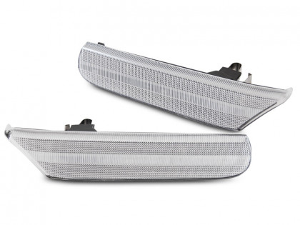 Blinkry boční LED dynamické Porsche 911 (996) / Boxter  (967) 96-04 bílé