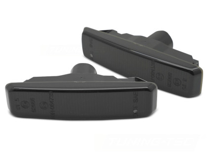 Blinkry boční LED, dynamické pro BMW E39 1995-2003 kouřové