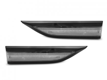 Blinkry boční LED dynamické - VW T6 15- černé/bílé