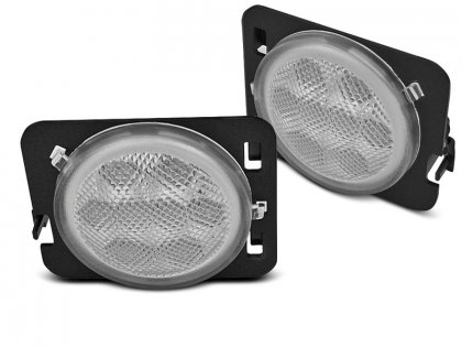 Blinkry boční LED - JEEP WRANGLER JK 07-18 bílé