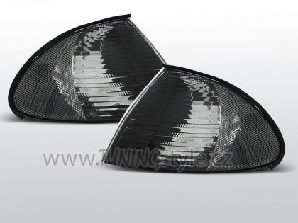 Blinkry přední - BMW E46 98-01 Limo + Touring černý