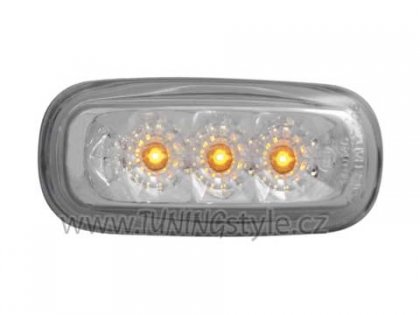 Boční blinkry LED Audi A3 01- / A4 99- / A6 98-01 chrom