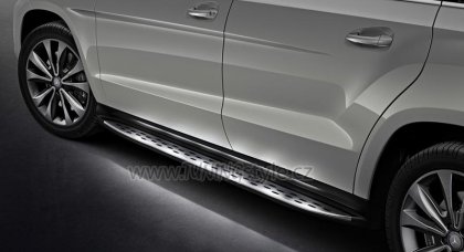 Boční nášlapy s LED osvětlením Mercedes-Benz GL X166 12-
