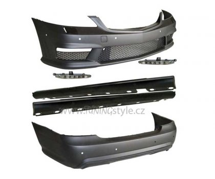 Body kit + denní světla Mercedes-Benz S W221 06-11 PDC AMG look