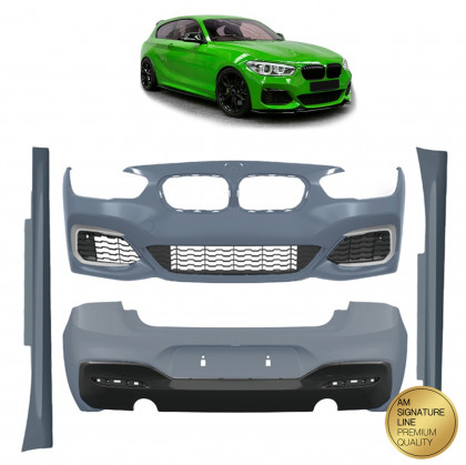 Body KIT pro BMW 1 (F21) Hatchback Facelift 2015-2019 M-Paket Style, dvě koncovky