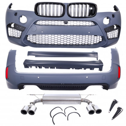 Body KIT pro BMW X5 (F15) 2013-2018 M Style s výfukem