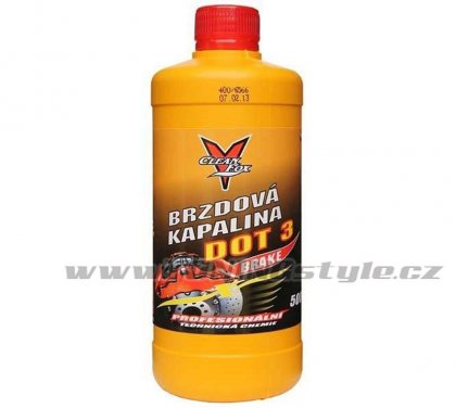 Brzdová kapalina DOT 3 / 500 ml