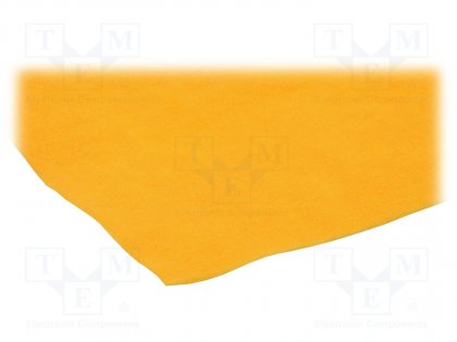 Čalounická tkanina; 1500x700mm; žlutá; samolepící